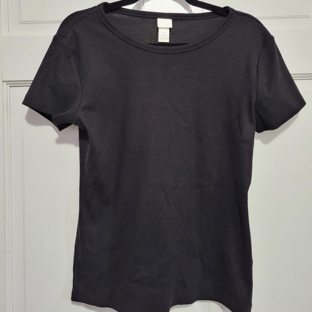 Fitted Ribbed Tshirt